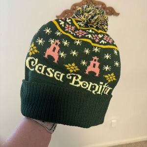 Unisex Casa Bonita Beanie with Pom